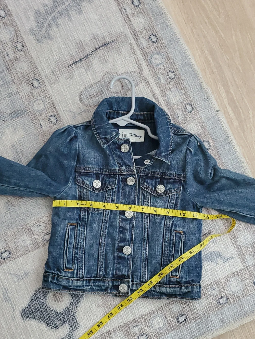 Gap X Disney Toddler Girls Minnie Mouse Denim Jean Jacket Sz4